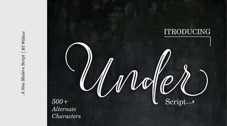 Under Script Font Free Download Dafont Online