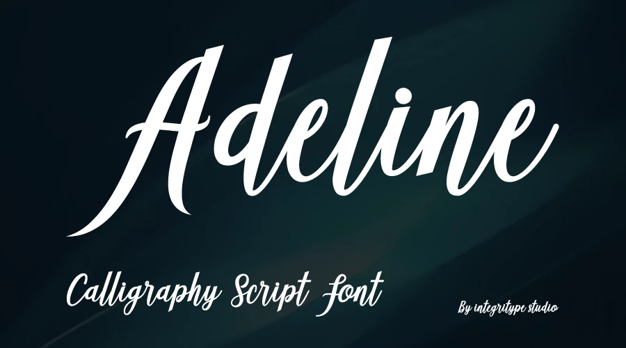 Adeline Calligraphy Script Font Download| Dafont Online